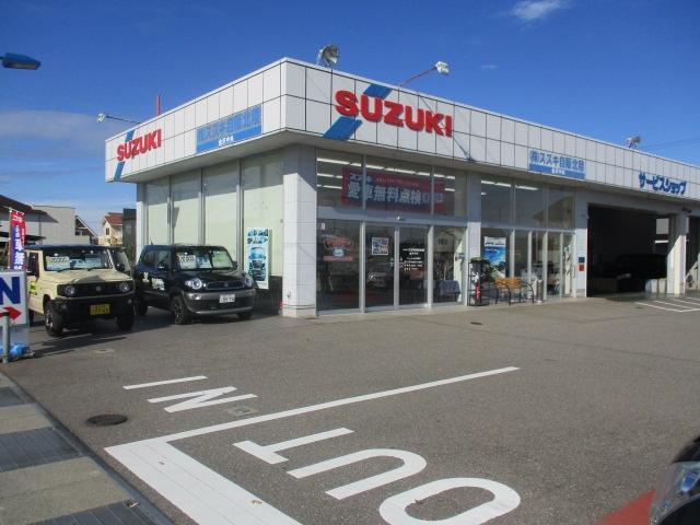 当店は新車・中古車両方を取扱いしています。場所は示野イオンの近くとなります。