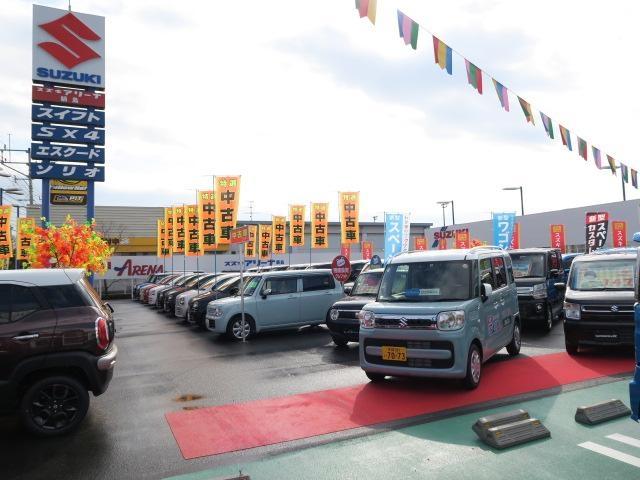 当店の合言葉は、熱いクルマ、スイフトをお客様にお届けしよう！です。当店は、御購入後のお付き合いを大切にするお店です。 お客様に寄り添った対応を所員全員で全力で取り組んでおります。